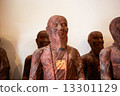 wood buddha statues figures in Thailand. 13301129