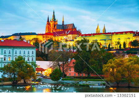 Old Prague cityscape Old Prague cityscape 13302151
