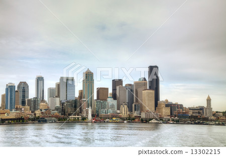 Cityscape of Seattle 13302215