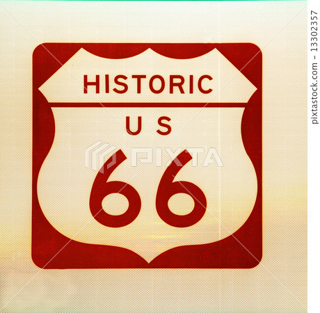 Historic US Route 66 sign 13302357
