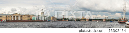 Panoramic overview of Saint Petersburg, Russia 13302434