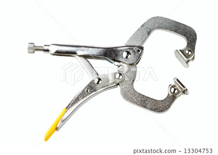 locking C-clamp with swivel pads 13304753