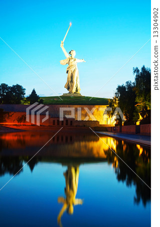 'The Motherland calls!' monument in Volgograd, Russia 'The Motherland calls!' monument in Volgograd, Russia 13304902