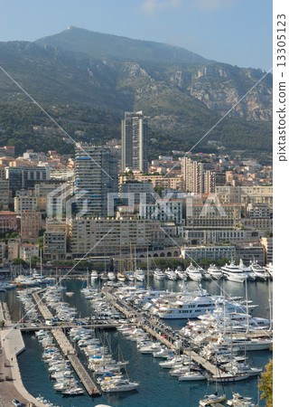 Marina of Monte Carlo in Monaco 13305123
