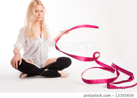 rhythmic gymnastics woman rhythmic gymnastics woman 13305656