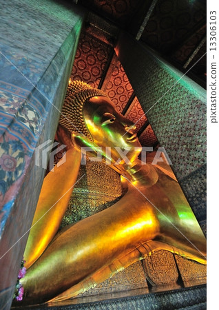 Wat Pho泰國曼谷的菩薩菩薩 13306103