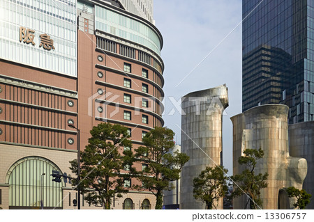 The streets of Osaka Umeda The streets of Osaka Umeda 13306757