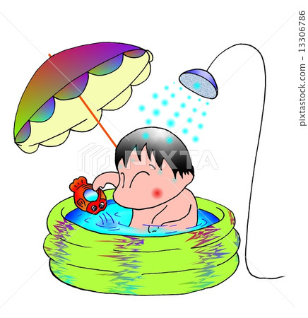 Playing in the water Playing in the water 13306786