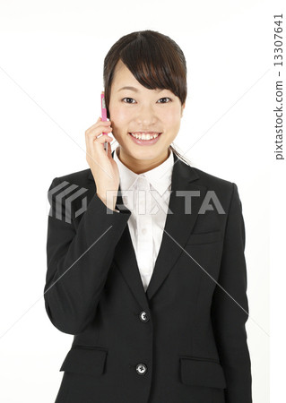 Recruiter female student Recruiter female student 13307641