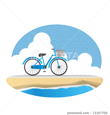 Bicycle Cycling Sea Bicycle Cycling Sea 13307709
