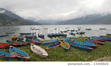 Lake of Nepalese Pokhara Lake of Nepalese Pokhara 13308928