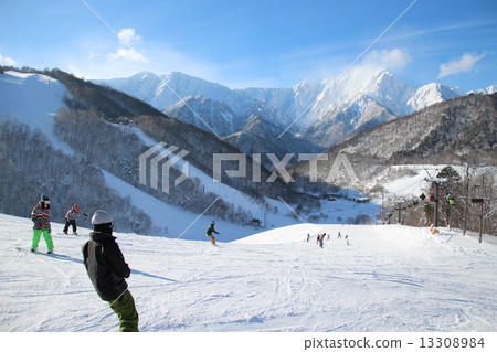 Scenery from the Kurosawa slope of the Kashima Spear Ski Resort Scenery from the Kurosawa slope of the Kashima Spear Ski Resort 13308984