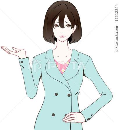 Female introduction troublesome face 13312244