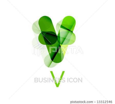 Minimal font or letter logo design 13312546