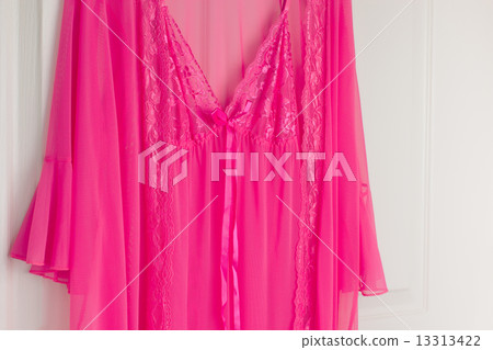 Pink See Through Nightie in Sleepwear 13313422