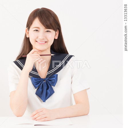School girl high school student image School girl high school student image 13313638