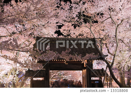 Takataka Castle Ruins at night Takataka Castle Ruins at night 13318808