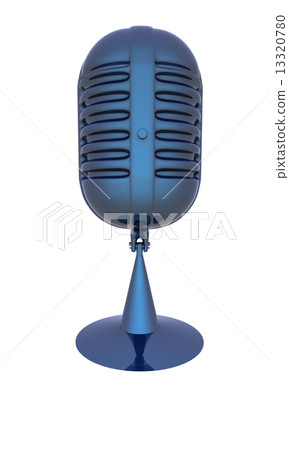 blue metal microphone 13320780