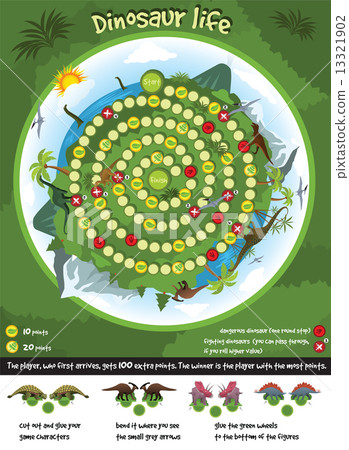 Board game - Dinosaur life 13321902