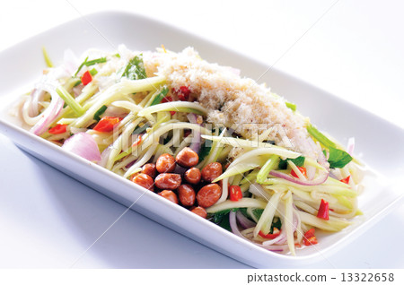 salad Seafood Thai Style in thai restaurant 13322658