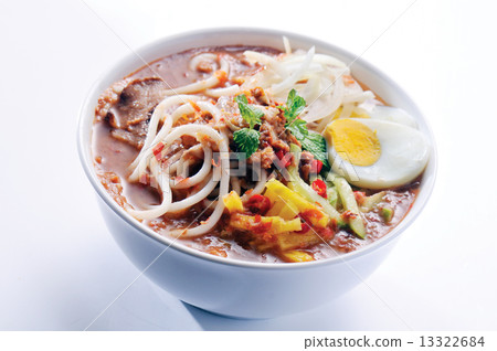 Laksa is traditional food in Malaysia 13322684
