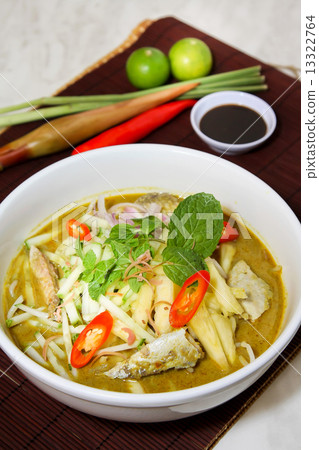 Laksa is traditional food in Malaysia Laksa is traditional food in Malaysia 13322764