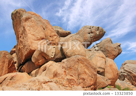 Pink granite coast Ploumanach Pink granite coast Ploumanach 13323850