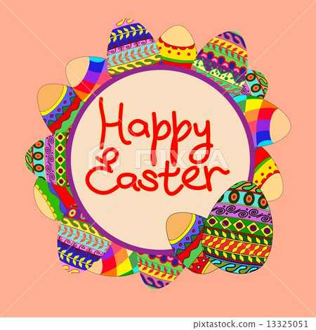 happy easter, eggs 13325051