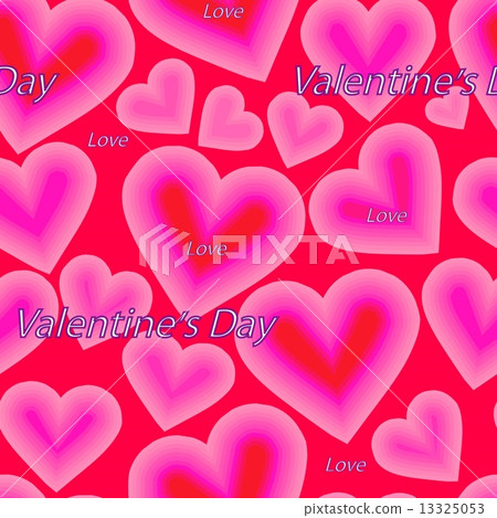 Valentine's seamless pattern with hearts Valentine's seamless pattern with hearts 13325053