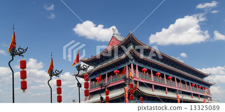 Fortifications of Xian (Sian, Xi'an) an ancient capital of China Fortifications of Xian (Sian, Xi'an) an ancient capital of China 13325089