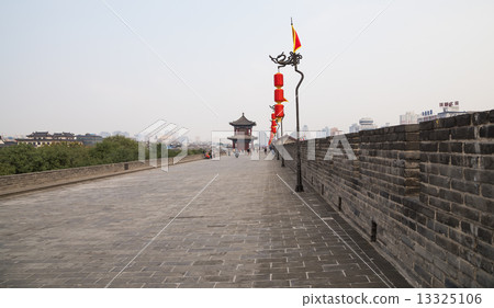 Fortifications of Xian (Sian, Xi'an) an ancient capital of China 13325106