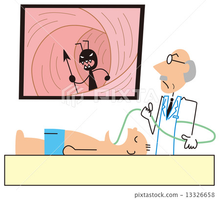 Doctor who finds cause by stomach camera 13326658