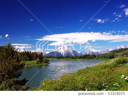 Mount Moran from Oxbobent 13328075