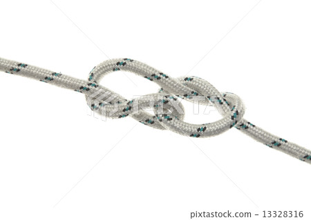 Hanging noose of rope isolated on white. Hanging noose of rope isolated on white. 13328316