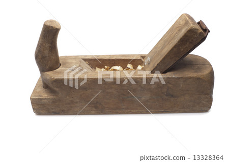 Old carpenter's wood planer 13328364
