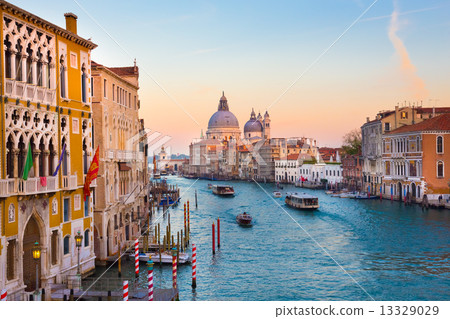 Grand Canal in Venice, Italy. Grand Canal in Venice, Italy. 13329029