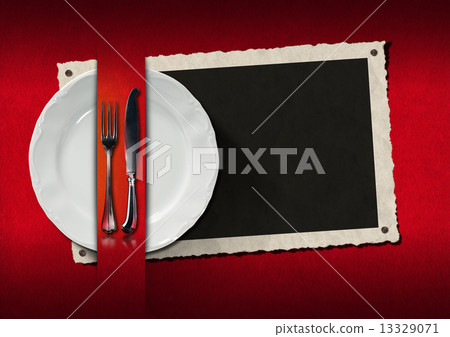 Restaurant Menu with Photo Frame Restaurant Menu with Photo Frame 13329071