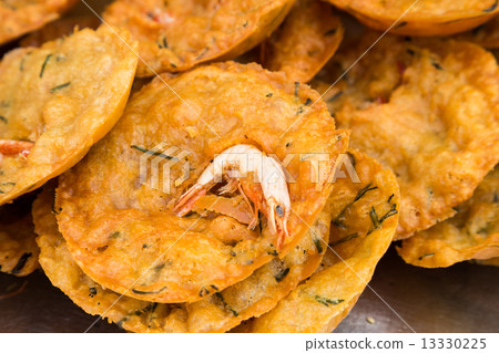 Cucur Udang, a popular Malaysian fried snack Cucur Udang, a popular Malaysian fried snack 13330225