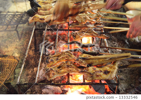 烤雞腿肉 13332546
