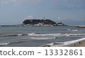 江之島希望從湘南的Shichinagahama海岸 13332861