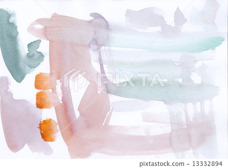 透明水彩模糊背景 插圖素材 圖庫