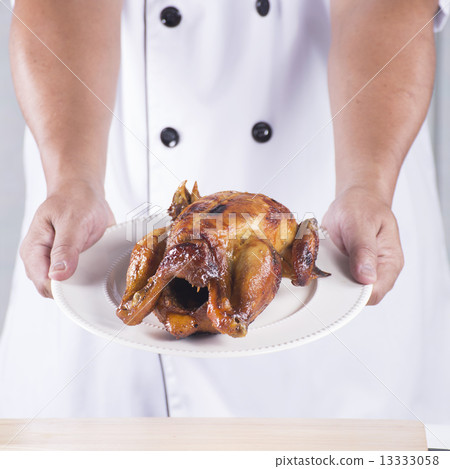 Chef presented Grilled turkey 13333058