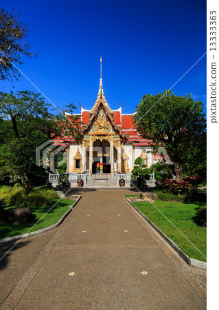 Wat Chalong temple at sunny day Phuket Thailand 13333363