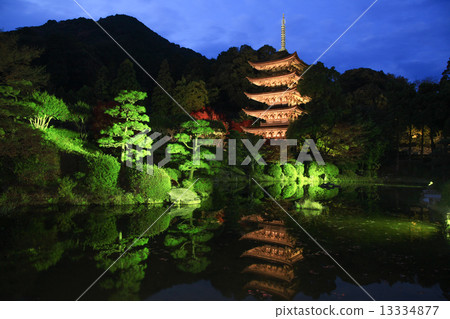 National treasure · Rurikoji Temple Five-storied pagoda 13334877