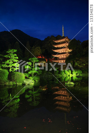 國寶·Rurikoji寺五層寶塔 13334878