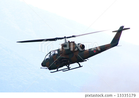 眼鏡蛇AH-1S（反坦克直升機）飛行2014富士一般火災演習 13335179