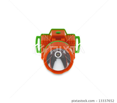 flashlight isolated on white background flashlight isolated on white background 13337652