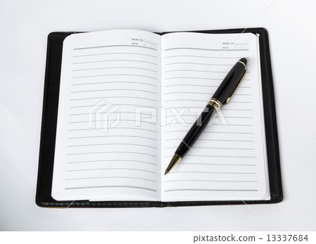 Black Book and Pen 13337684