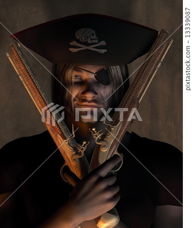 Pirate Captain with Pistols Pirate Captain with Pistols 13339087