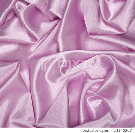 Smooth elegant pink silk as background 13340207